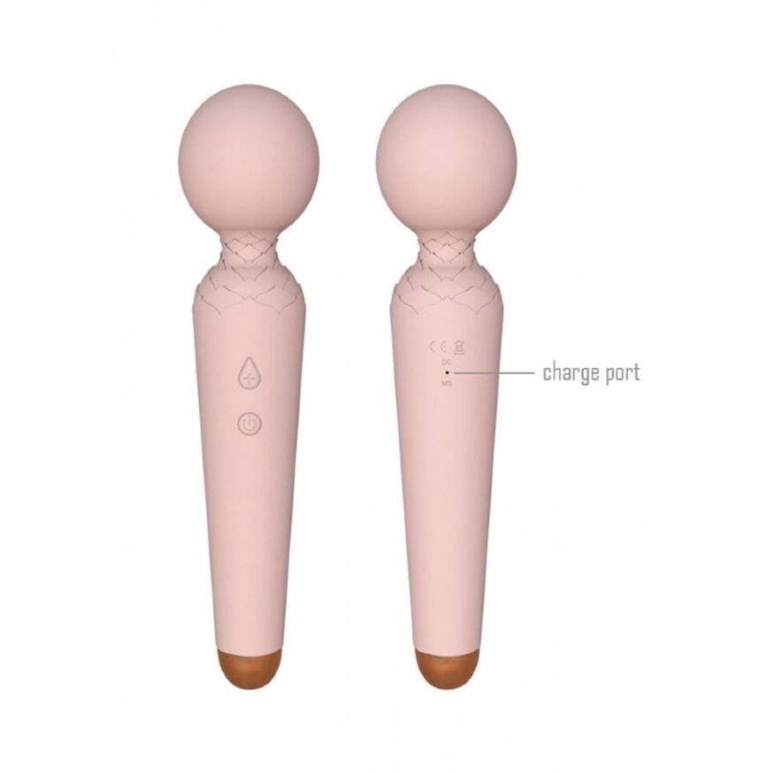 Вибратор Микрофон телесный Rechargeable Power Wand USB 10 Functions