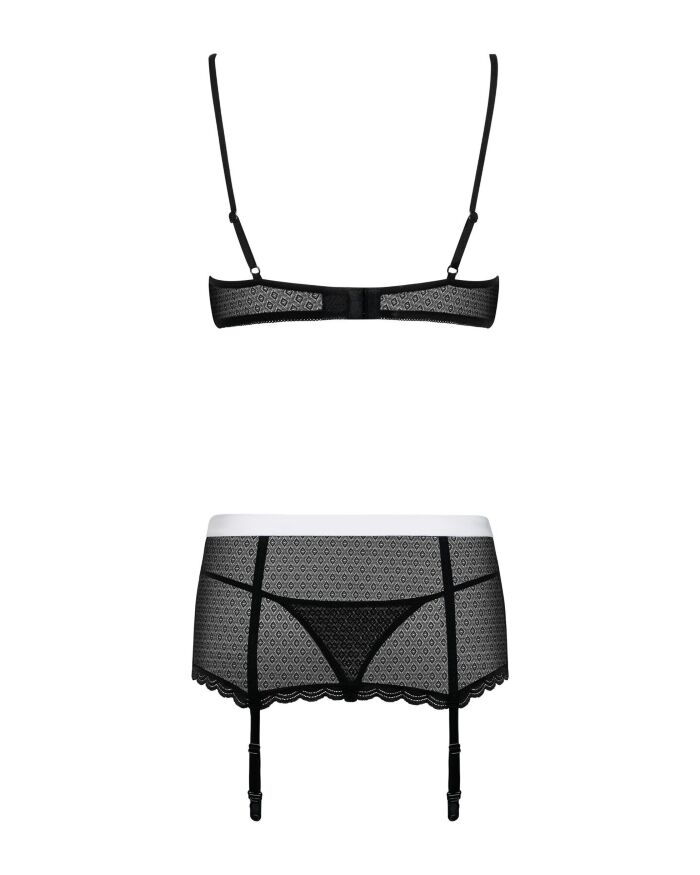 Комплект сексуальной горничной Obsessive Maidme set 5-pcs L/XL