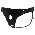 Трусики-ремені для страпону Pretty Love Love Spell, чорні, 80-118 см