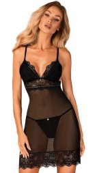 Пеньюар Obsessive Reneliai та стрінги S/M