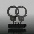 Набор BONDX METAL CUFFS &amp; LOVE ROPE SET, BLACK