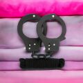 Набор BONDX METAL CUFFS &amp; LOVE ROPE SET, BLACK