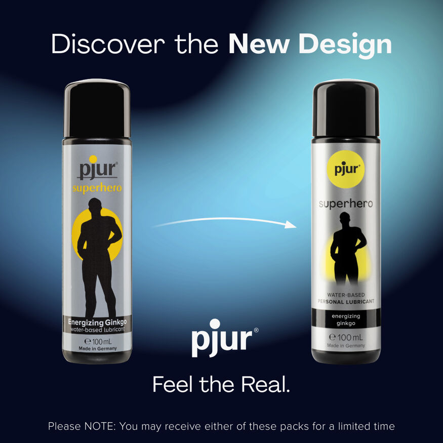 Лубрикант пролонгатор - Pjur Superhero Energizing Glide, 100 мл