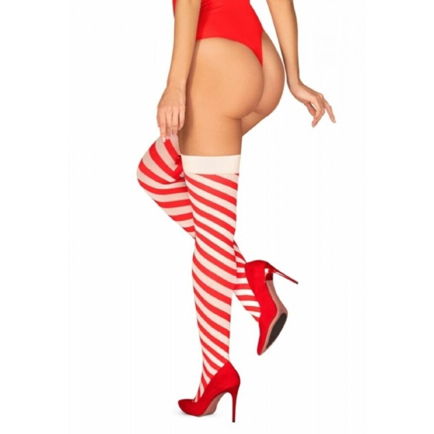 Чулки Kissmas stockings L/XL obsessive