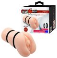 Мастурбатор-вагина Crazy Bull - LEONA Pocket Pussy vagina, BM-009225NH