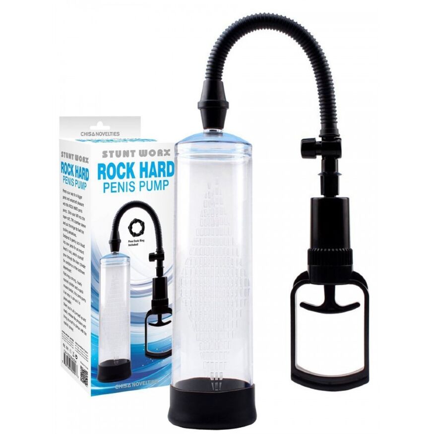 CH64294 Помпа вакуумная Rock Hard Penis Pump, Chisa