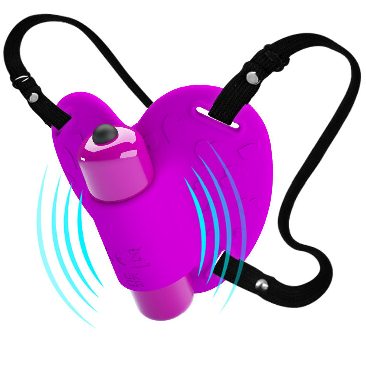 Стимулятор клітора Prety Love - Clitoral Massager Heartbeat 10 vibration functions, BW-022093