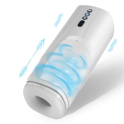 Мастурбатор “Carrie Cup telescopic”, 10 режимів вібрації, рухи вгору/вниз