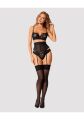 Пояс із підв'язками Obsessive Serena Love garter belt XS/S
