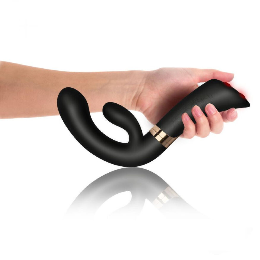 Вибратор для точки G ROCKS-OFF - ENIGMA VIBRATOR BLACK