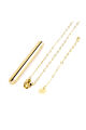 Віброкуля на ланцюжку Le Wand NECKLACE VIBE, металевий, золотий