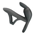 Насадка з вібрацією Pretty Love - MATTY Vibrating Penis Sleeve BLACK, BI-210326