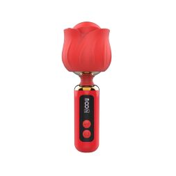 Вибромассажер роза Loviss Rose Mini Massage Wand Vibrator, 9 режимов