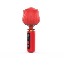 Вибромассажер роза Loviss Rose Mini Massage Wand Vibrator, 9 режимов