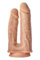 Фаллоимитатор двойной тепло/холод Dream Toys REAL LOVE DOUBLE PENETRATOR