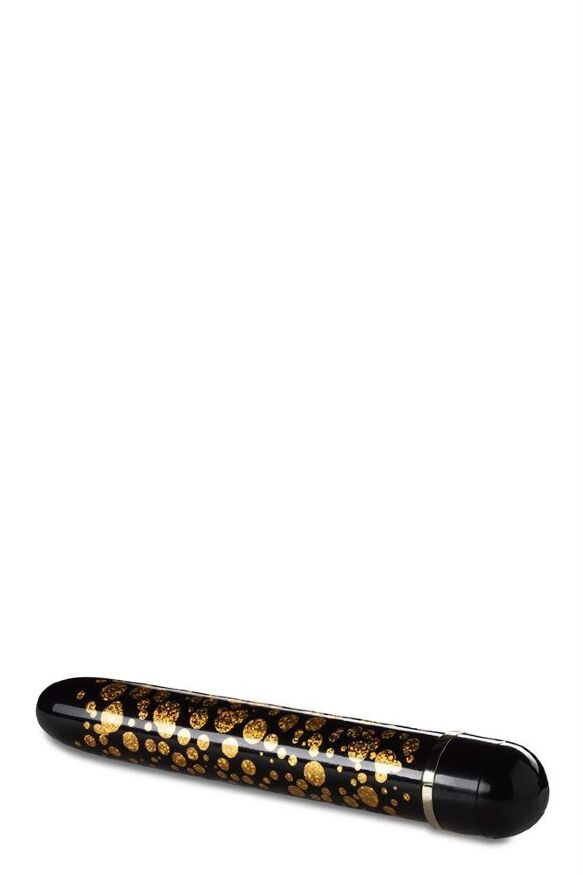 Вибратор классический THE COLLECTION RISE AND SPARKLE BLACK