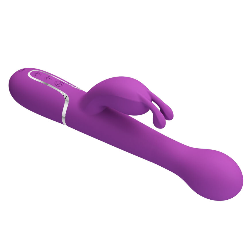 Вибромассажер с поступательным движением серии Pretty Love - Dejon Purple, BW-500014-3