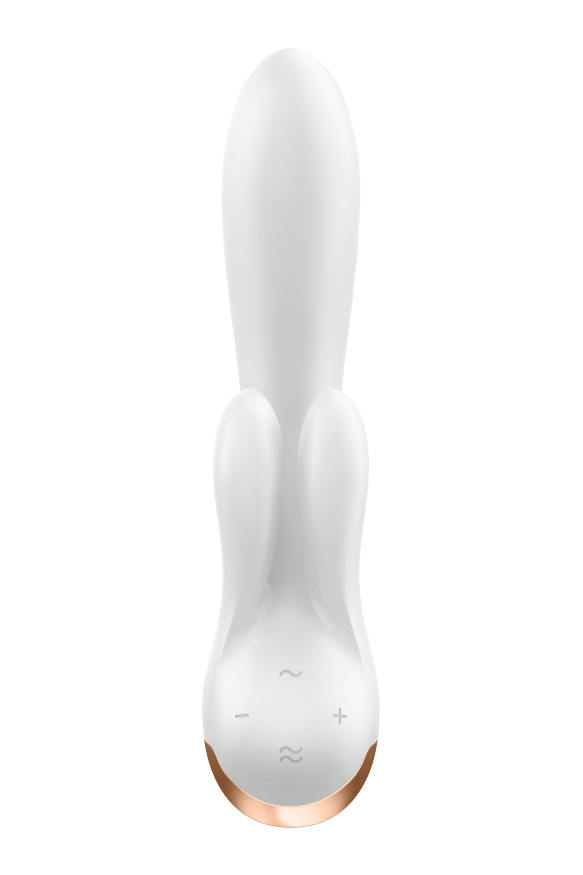 Двойной смарт вибратор SATISFYER DOUBLE FLEX WHITE