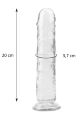 Фаллоимитатор на присоске Love stay with me - SEXTOY PENIS, RD-50S CRISTAL