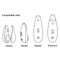 Змінні насадки на Womanizer Premium та Classic сірі, розмір S
