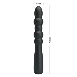 Стильний чорний вібратор Pretty Love Monroe Vibrator Black