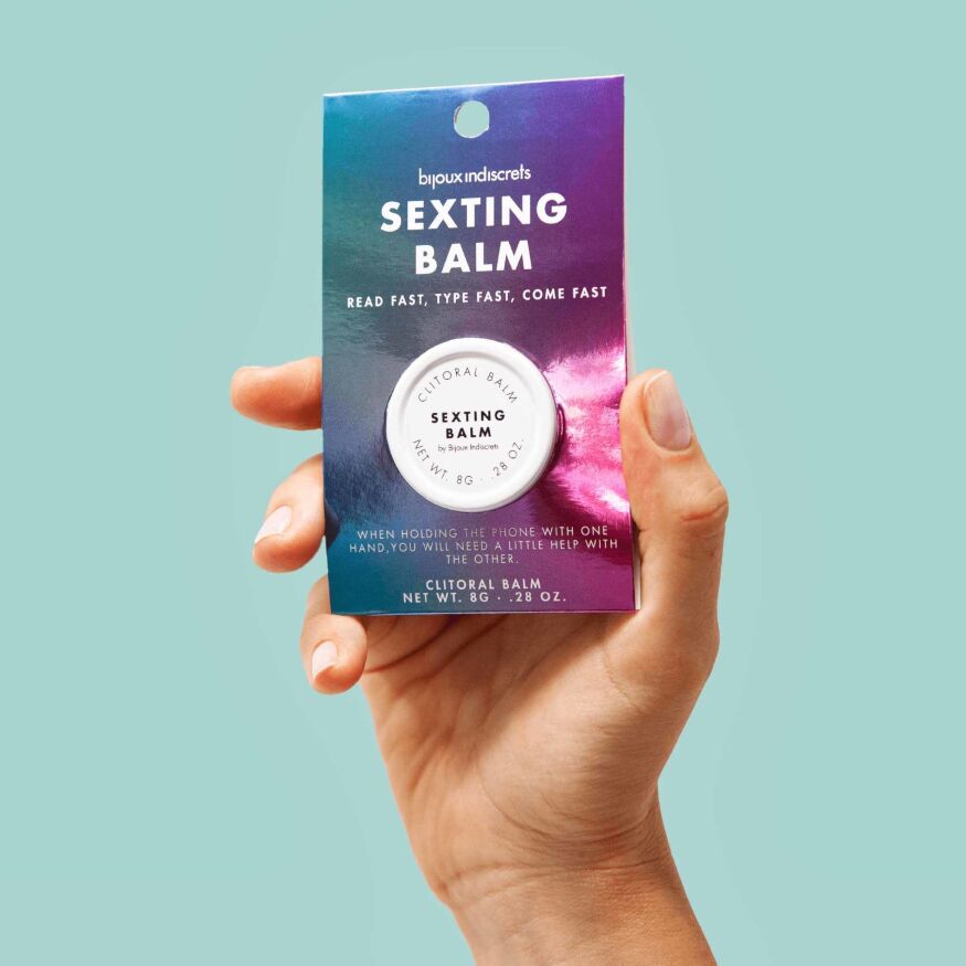 Бальзам для клитора Bijoux Indiscrets Sexting Balm (Пиши, играй и зажигай)