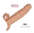 Удлиняющая насадка с вибростимуляцией ( на 4 см ) PRETTY LOVE - PENIS SLEEVE Connor, BI-026245