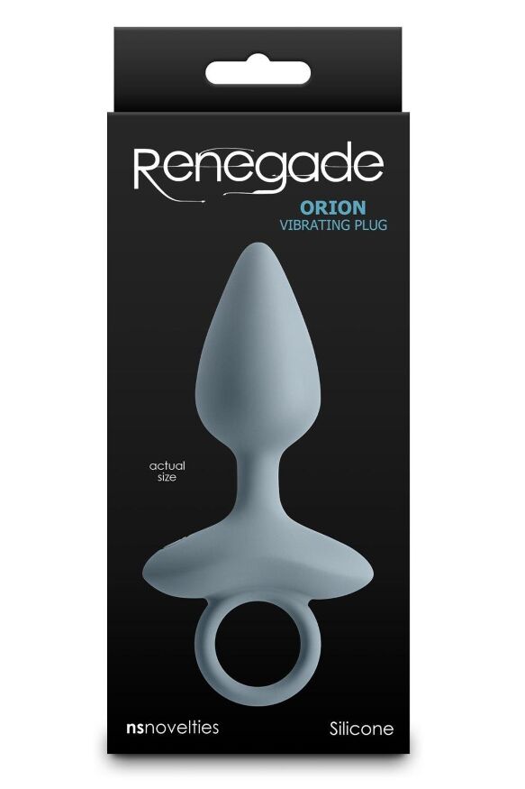 Анальный вибратор NS Novelties Renegade синий, 13 см
