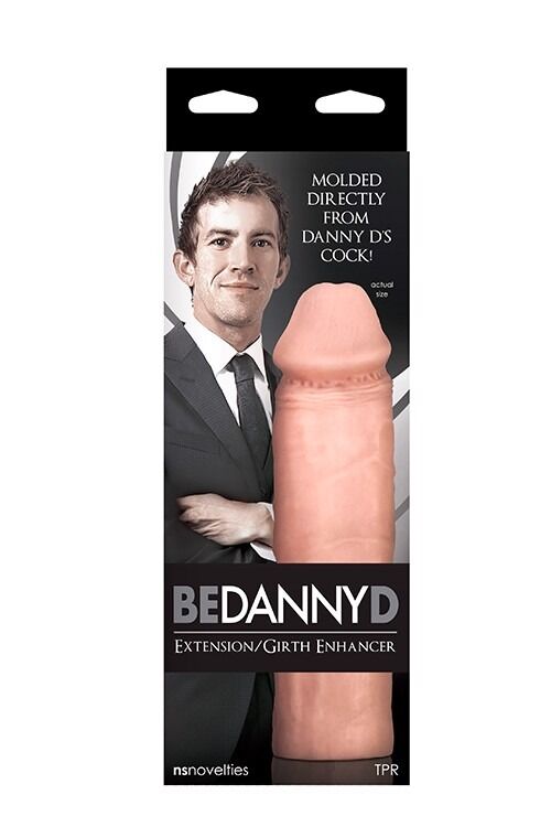 Насадка для збільшення члена NS Novelties Be Danny D Extension Enhancer, бежева