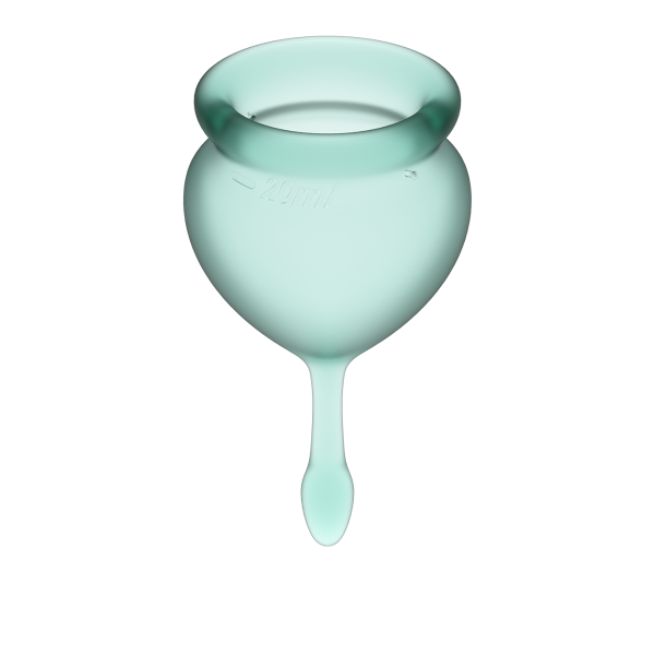 Менструальные чаши SATISFYER FEEL GOOD MENSTRUAL CUP GREEN