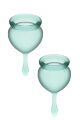 Менструальные чаши SATISFYER FEEL GOOD MENSTRUAL CUP GREEN