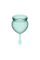 Менструальные чаши SATISFYER FEEL GOOD MENSTRUAL CUP GREEN