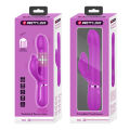 Вібромасажер із поступальним рухом серії Pretty Love - Falin Twinkled Tenderness Purple 7 vibration functions 4 rolling functions