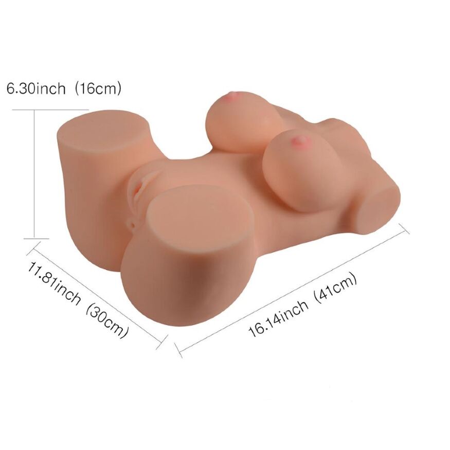 Реалистичное тело-торс Anica Solid Silicone Sexy Doll L