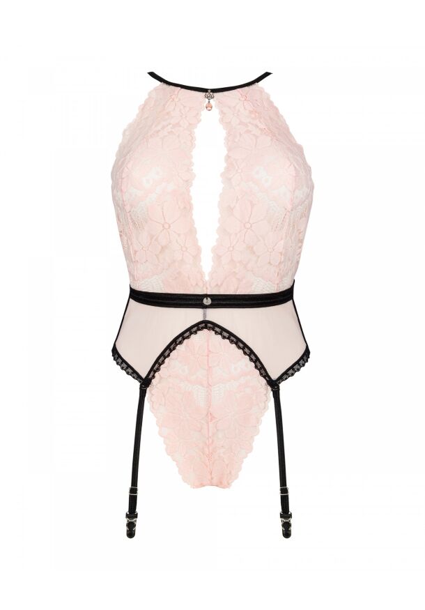 Мереживне боді Obsessive Lilines body L/XL