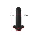 Фаллоимитатор Fun Factory AMOR Black, длина 14,6 см, диаметр 3,7 см, изогнутый