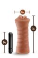 Мастурбатор ротик с вибрацией M FOR MEN ISABELLA MOCHA                