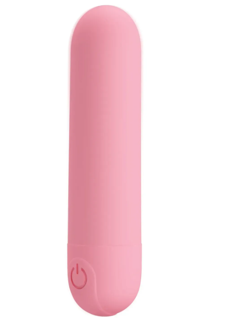 Перезаряжаемая вибропуля Pretty Love - Stefan Light pink, BI-300085-3