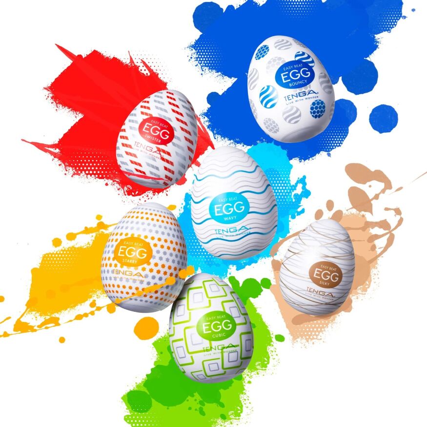 Мастурбатор-яйцо Tenga Egg Silky