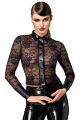 Блуза Noir Handmade F377 Noirelle Lace Button-up Shirt XL
