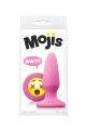 Анальная пробка NS Novelties MOJIS WTF MEDIUM PINK