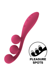 Мультивибратор SATISFYER TRI BALL 1 RED