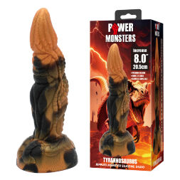 Фэнтезийный фаллоимитатор - Power Monsters Tyrannosaurus, 20.5 см