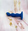 Анальный плаг волна Loveshop Blue 12 см*2.5 см