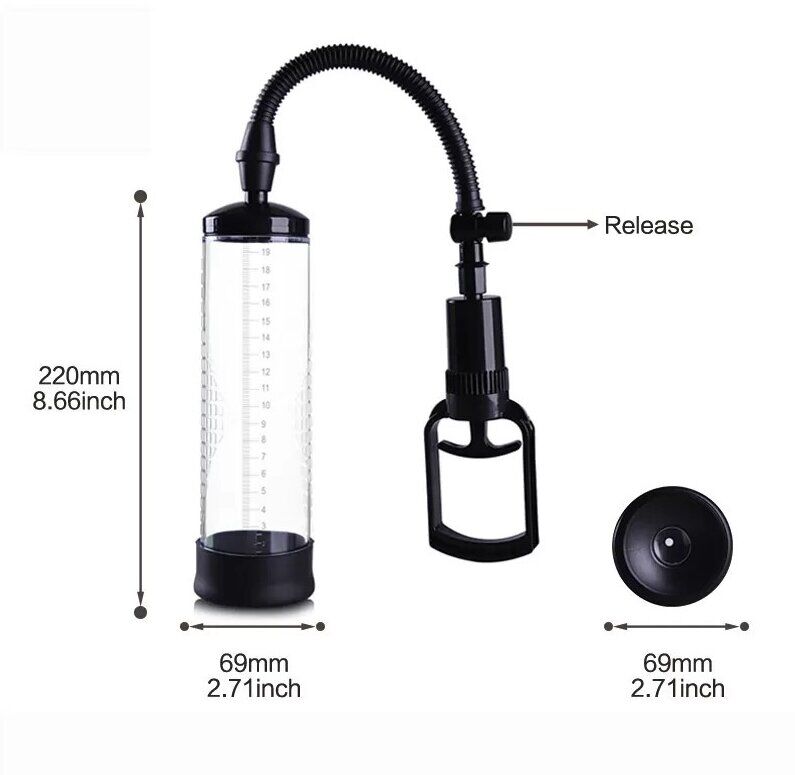Вакуумная помпа XESE Penis Pump - MAN POWERUP PP-03