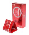 Ультратонкие текстурированные презервативы с гиалуроновой кислотой  OLO - ZEROLONE FERVOR, 10 шт