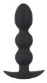 Анальна пробка - Black Velvets Heavy Beads, 145 г