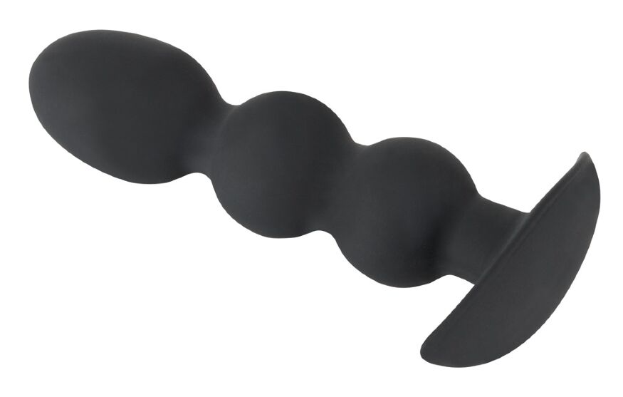 Анальна пробка - Black Velvets Heavy Beads, 145 г
