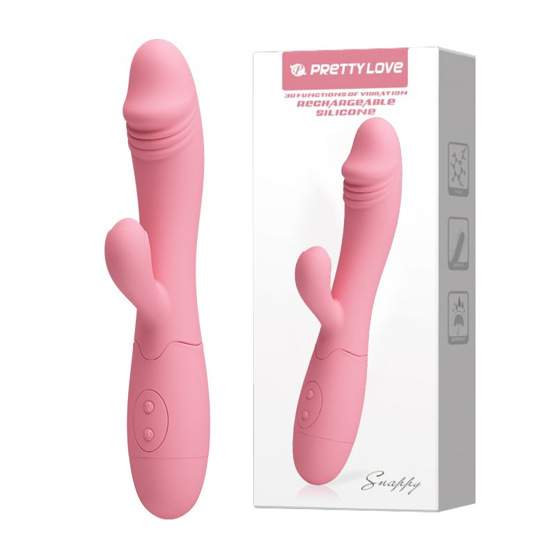 Вібратор кролик- Pretty Love Snappy Vibrator Light Pink