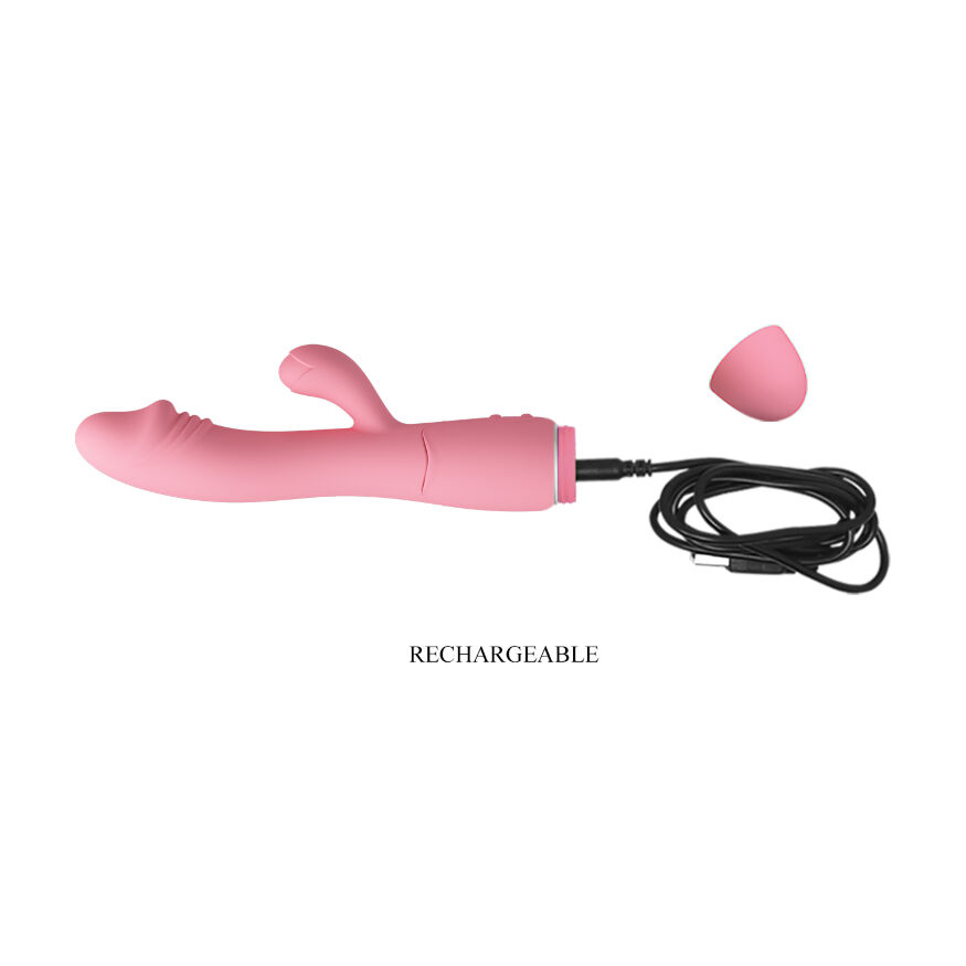 Вібратор кролик- Pretty Love Snappy Vibrator Light Pink
